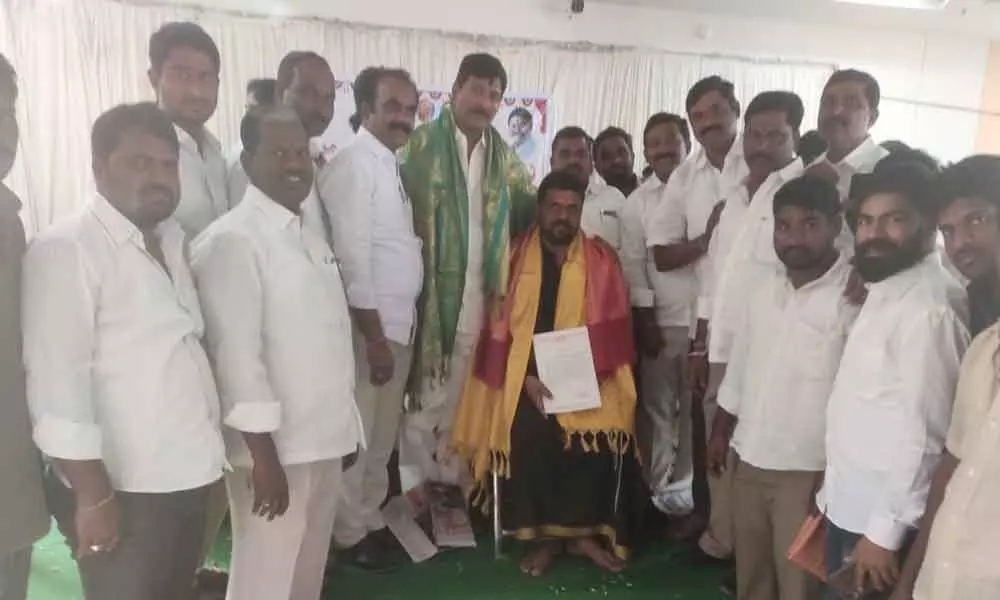 Pargi sarpanches association elects president