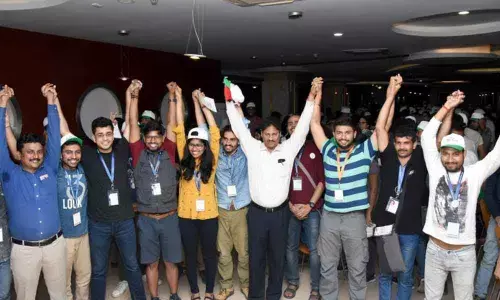 Tirupati: Jagriti Yatra team visits Sri City