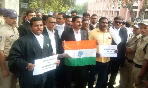 Nampally: Tension at court as advocates protest