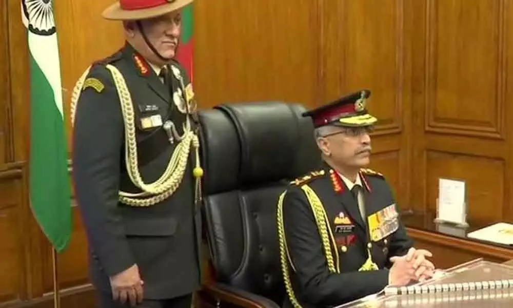 Gen Mukund Naravane takes charge as new Army chief