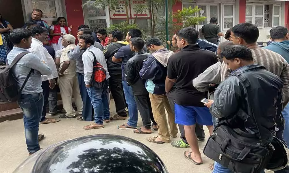 Applicants made to wait hours at Mee Seva centres