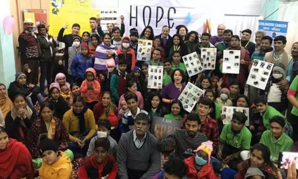 New Delhi: Bringing happiness to cancer kids