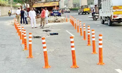 Radium indicators installed on temple road