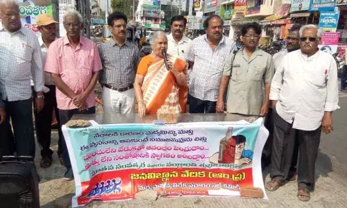 Call to celebrate New Year without alcohol in Kakinada
