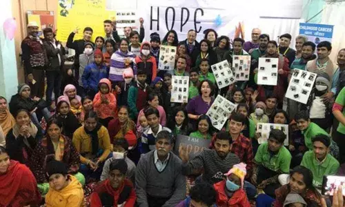New Delhi: Bringing happiness to cancer kids