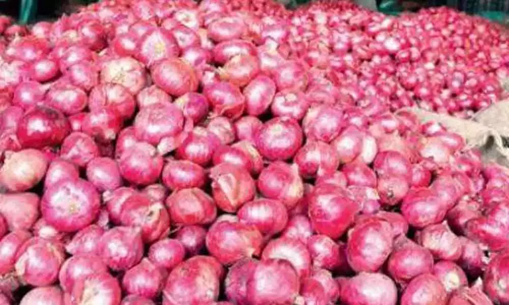 Onion at Rs. 15 on New Years Day in Andhra Pradesh