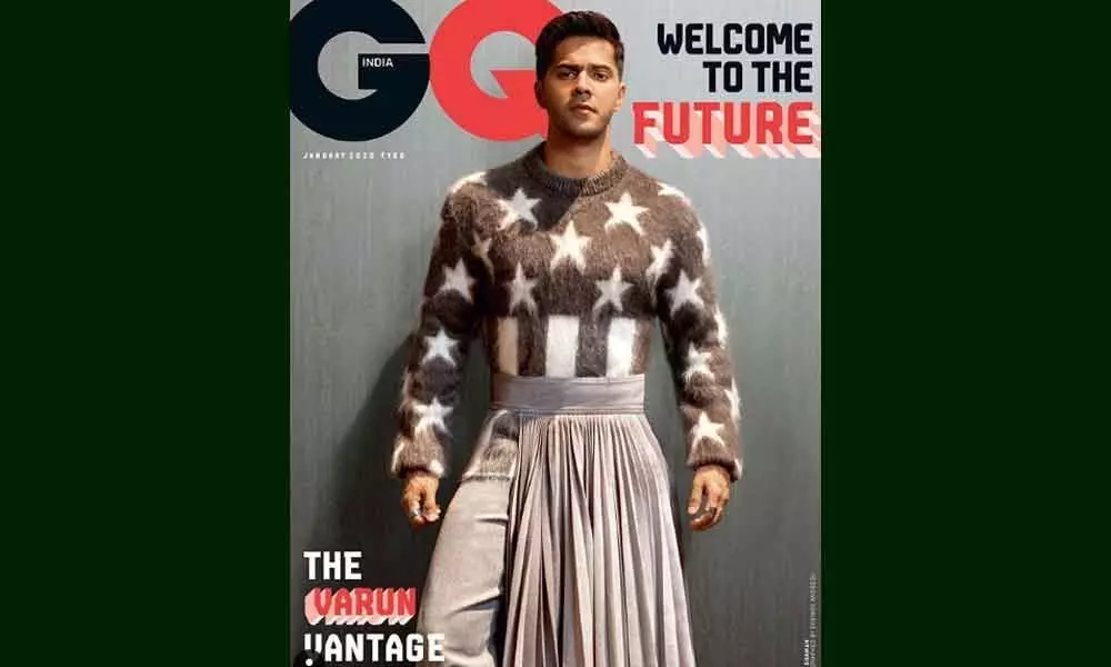 Varuns Modish Look On GQ Cover Page…