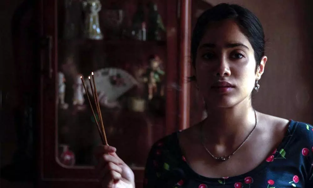 Janhvi Kapoor Looks Frightened In The Pics Of Ghost Stories