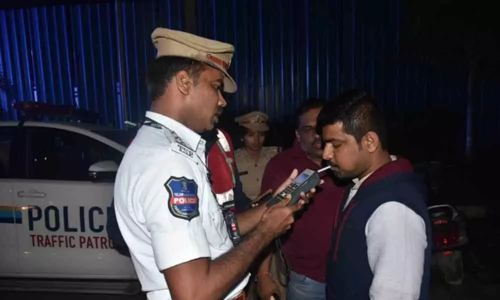 Hyderabad: Over 3,148 drunken driving cases booked on New Year eve