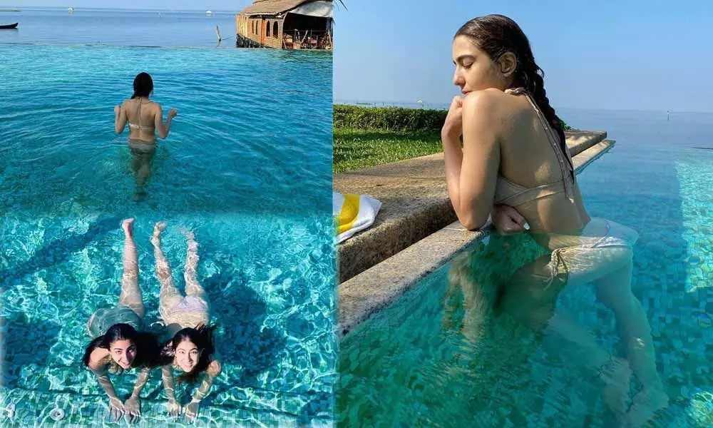 Sara Ali Khan switches on her sizzling side as she stuns in a bikini during her vacay in the Maldives