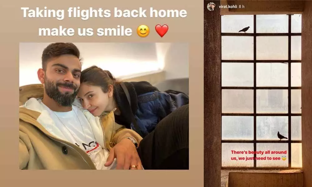 Virat Kohlis Swiss vacay ends, reveals what makes him and Anushka Sharma smile