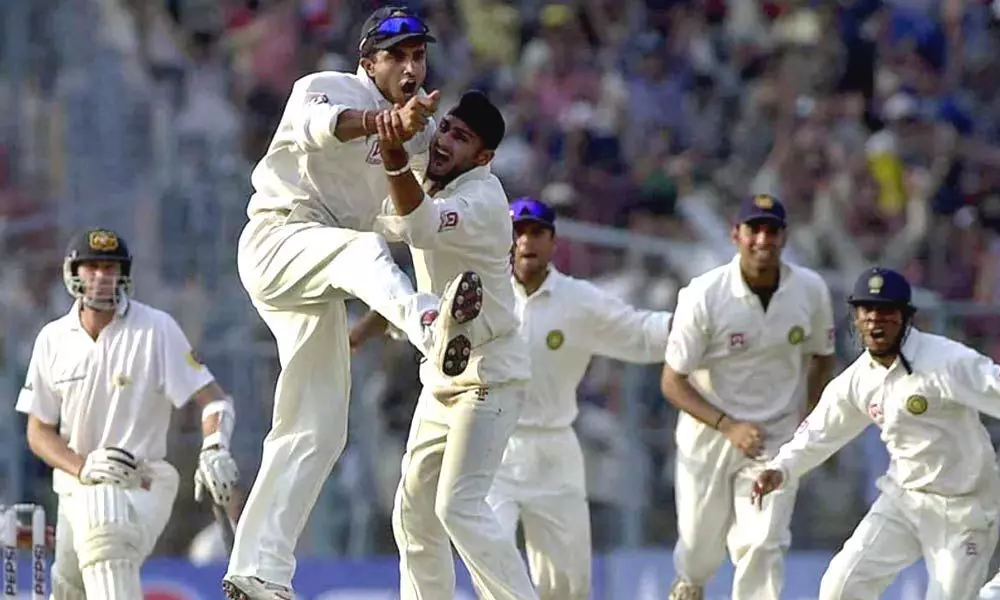 It was love at first sight, Ganguly recalls Harbhajans heroics in 2001 Kolkata Test