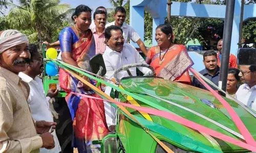 Kothagudem: ZP chief launches Phase 2 of Palle Pragathi works in Agency mandals