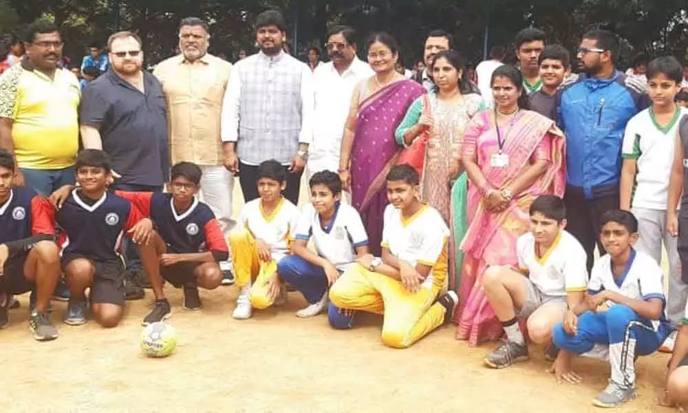Secunderabad Cantonment: Students told to excel in sports, too