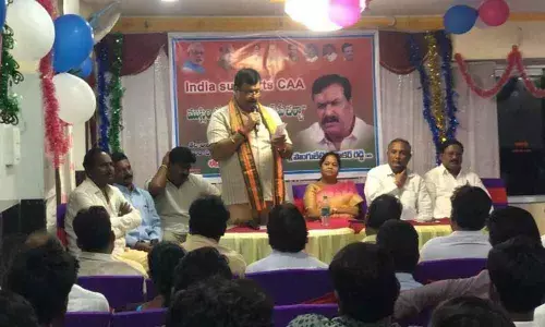 Congress playing cheap tricks using CAA: Ponguleti Sudhakar Reddy