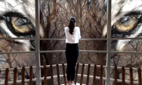 Motion Teaser Of Garjana Is Horrified