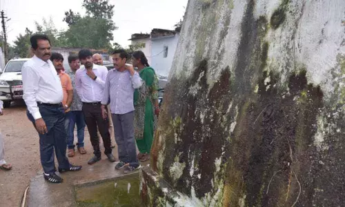 Nalgonda: In-charge Collector inspects Palle Pragathi works in Cherla Gowraram