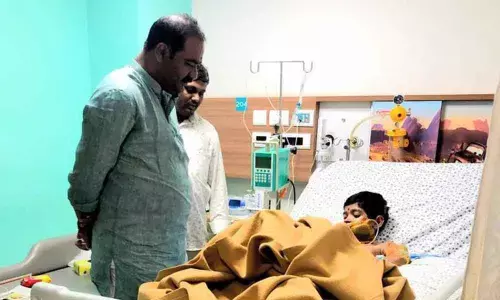 Serilingampally: Boy hurt after touching high tension wire