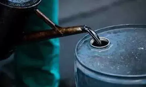 Crude oil price jumps