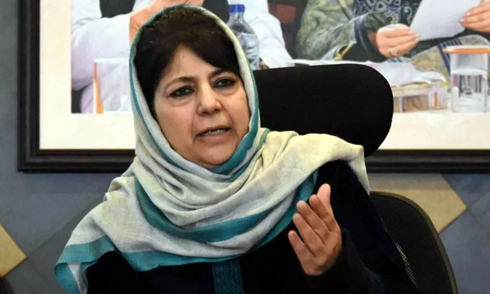 Man chargesheeted for forging signature of former J-K CM Mehbooba Mufti