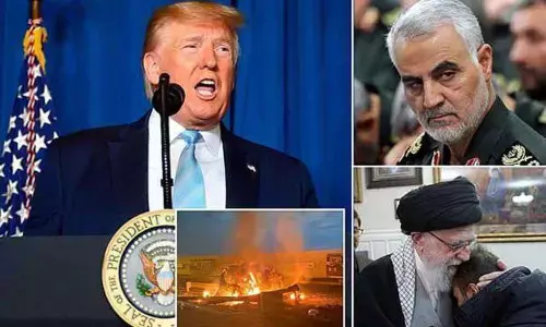 Donald Trump claims Soleimani was behind Delhi terror plots