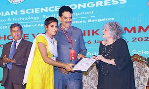 Tribal girl from Mahabubabad gets prestigious ISCA Travel Award