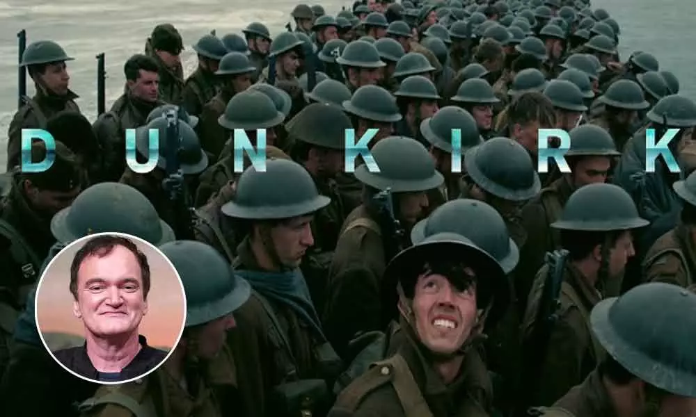 Tarantino places Nolans Dunkirk at 2nd on his best films of decade list