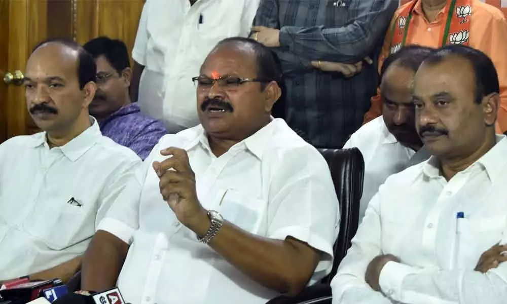BJP will not keep quiet if Andhra Pradesh Capital is Changed: Kanna Lakshminarayana