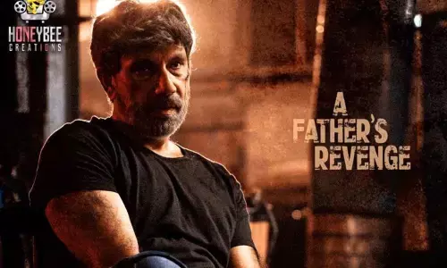 Maruthi Launched First Look Poster Of Sathyaraj In Emergency