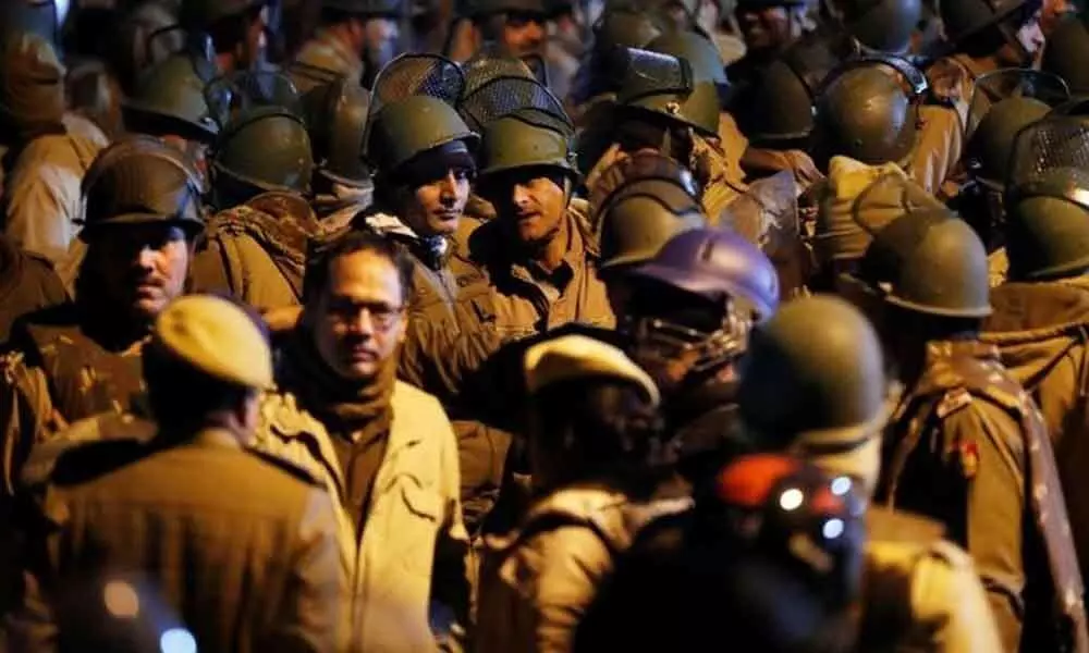 Delhi Police files FIR on JNU violence