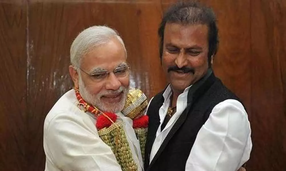 Actor Mohan Babu Meets PM Modi, Whats up?