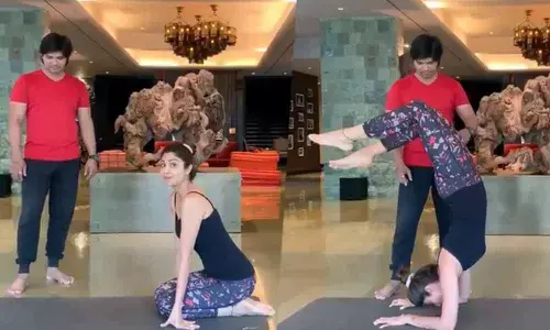 Shilpa Shetty sets fitness goals