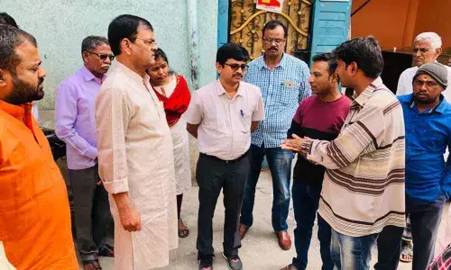 MLA Kaleru Venkateshs padayatra in basthis