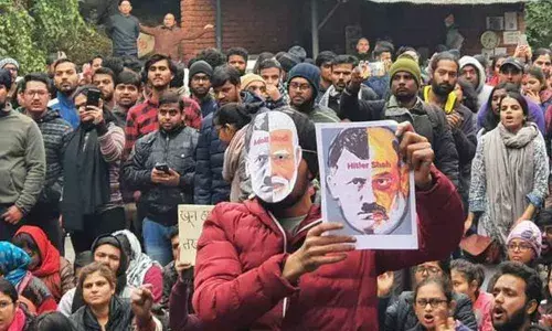 Mean politics takes violent turn in JNU