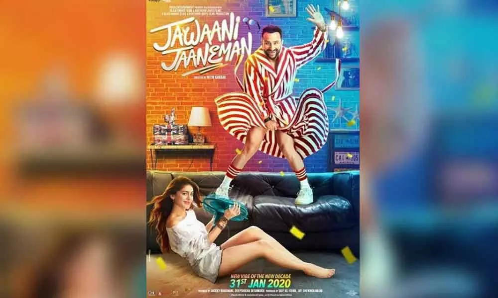 A Quirky Poster From Jawaani Janeman