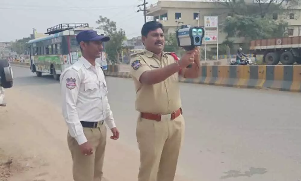 Mancherial: Speed laser guns to avoid road accidents