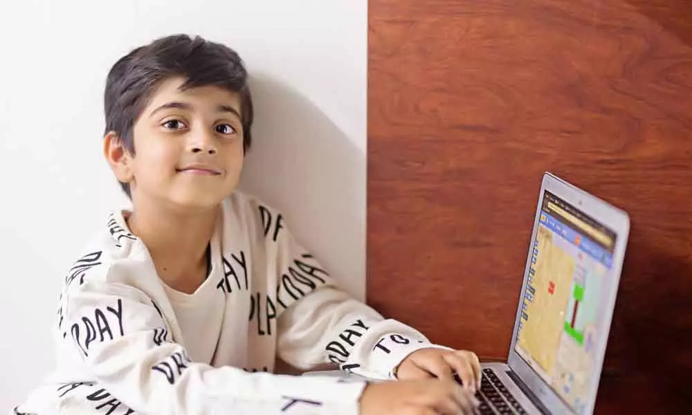 Hyderabad boy creates an app to boost healthy eating habits in children