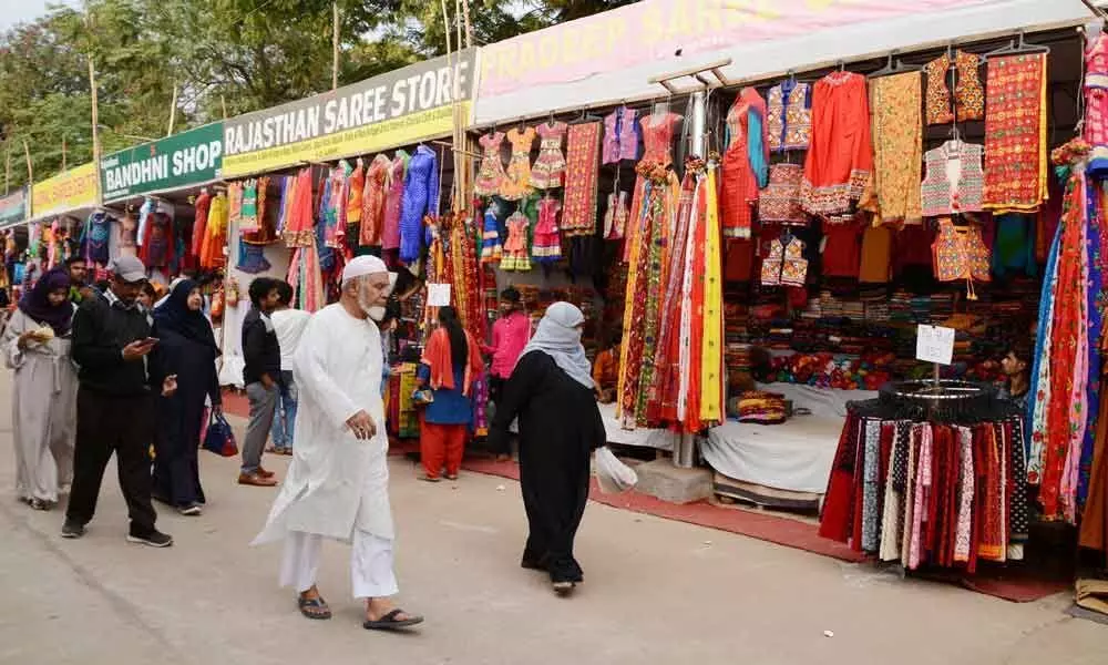 Annual shopping mela at Nampally exhibition grounds