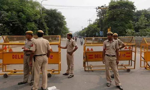 Hyderabad CCS Additional DCP Mahendar suffers head injury