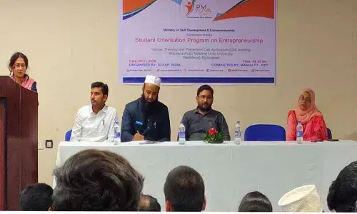 Entrepreneurship programme at MANUU