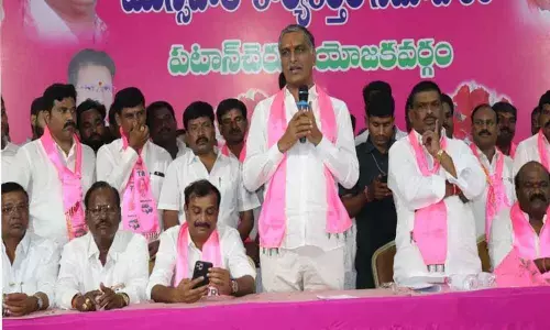 Elect those who work, Harish urges voters