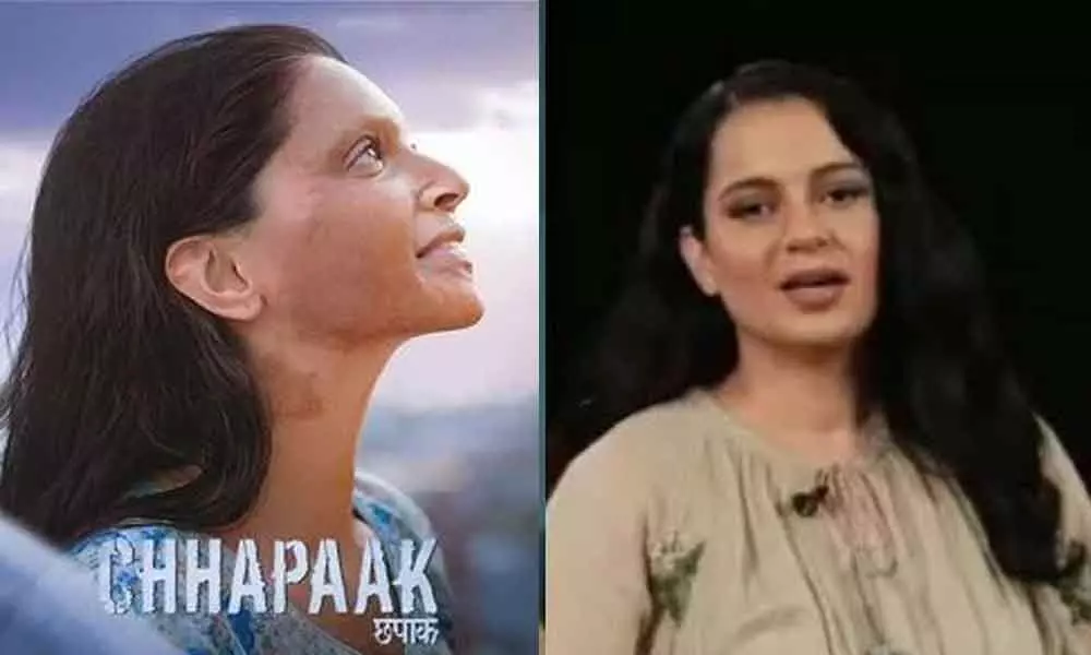 Kangana Ranaut Applauds Deepika Padukone For Chhapaak…