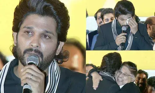 Allu Arjuns emotional moments stun the audience