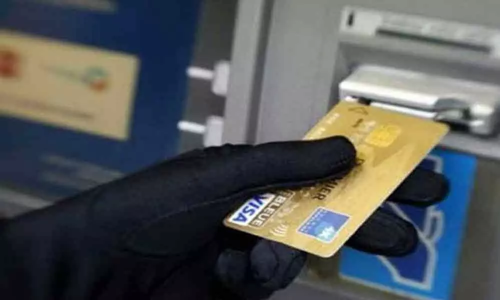 Burglars try to loot cash from ATM in Hyderguda