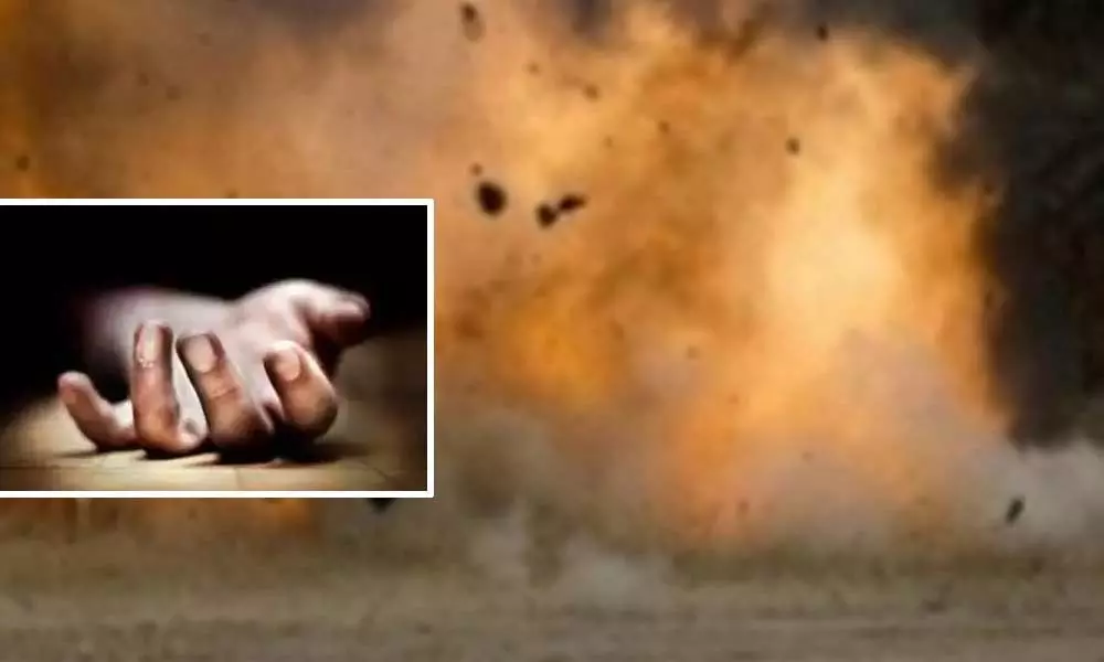 Two students injured in a country-made bomb explosion in Srikakulam district