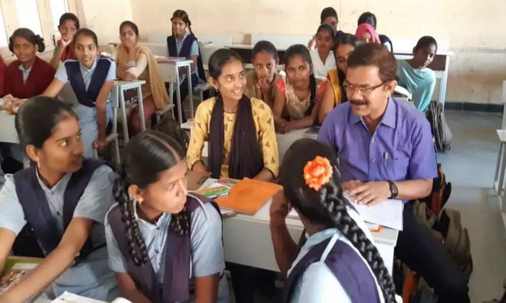 Nagarkurnool: DRO advises students to prepare well for SSC board exams