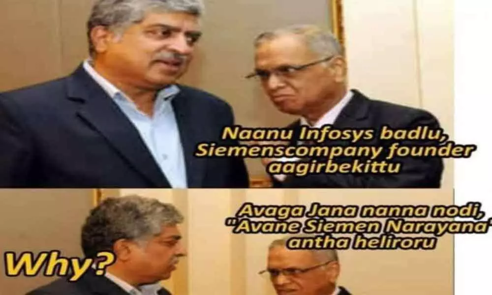 Rakshit Shettys Avane Srimannarayana Inspires Infosys Narayana Murthy Meme