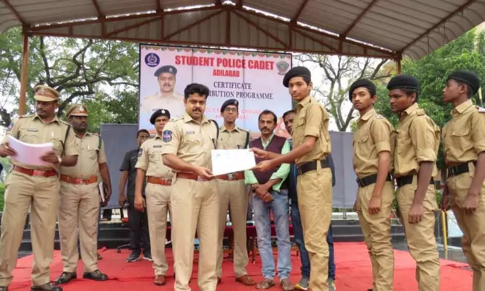 Student police cadets groomed to combat atrocities in society: SP