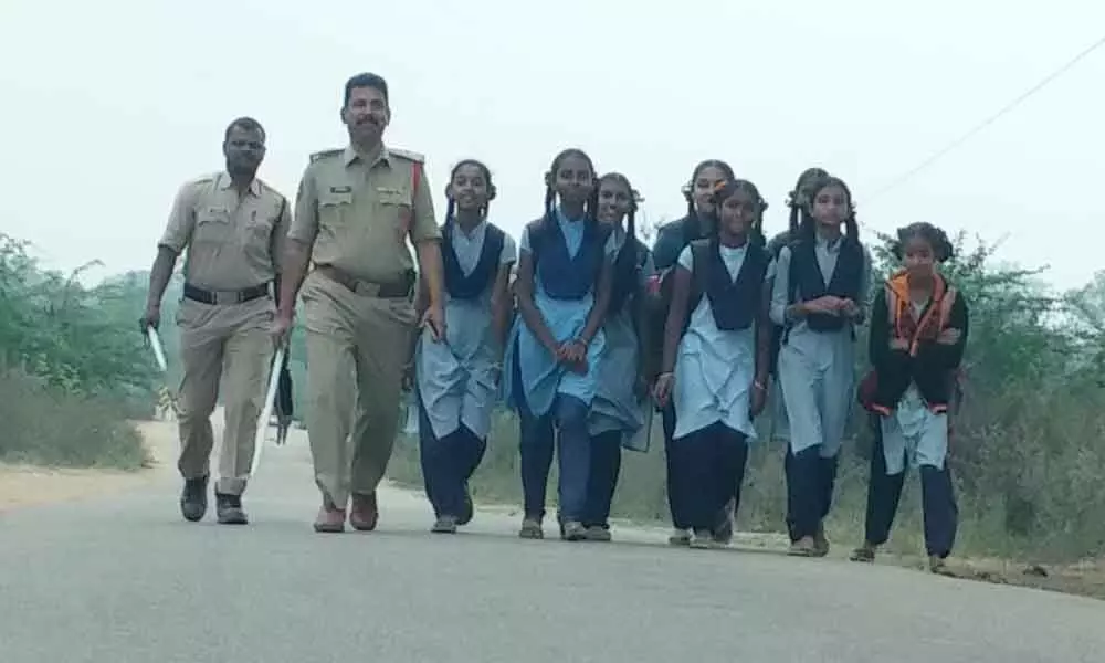 Kamareddy: Monkey terror keeps students away from school in village