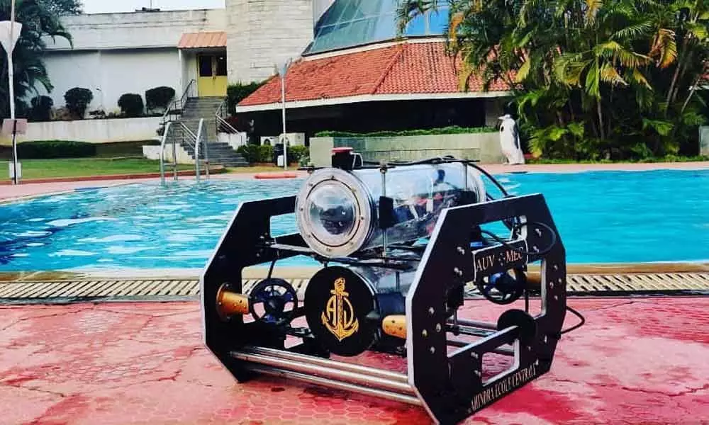 First Autonomous Underwater Vehicle Black Pearl created